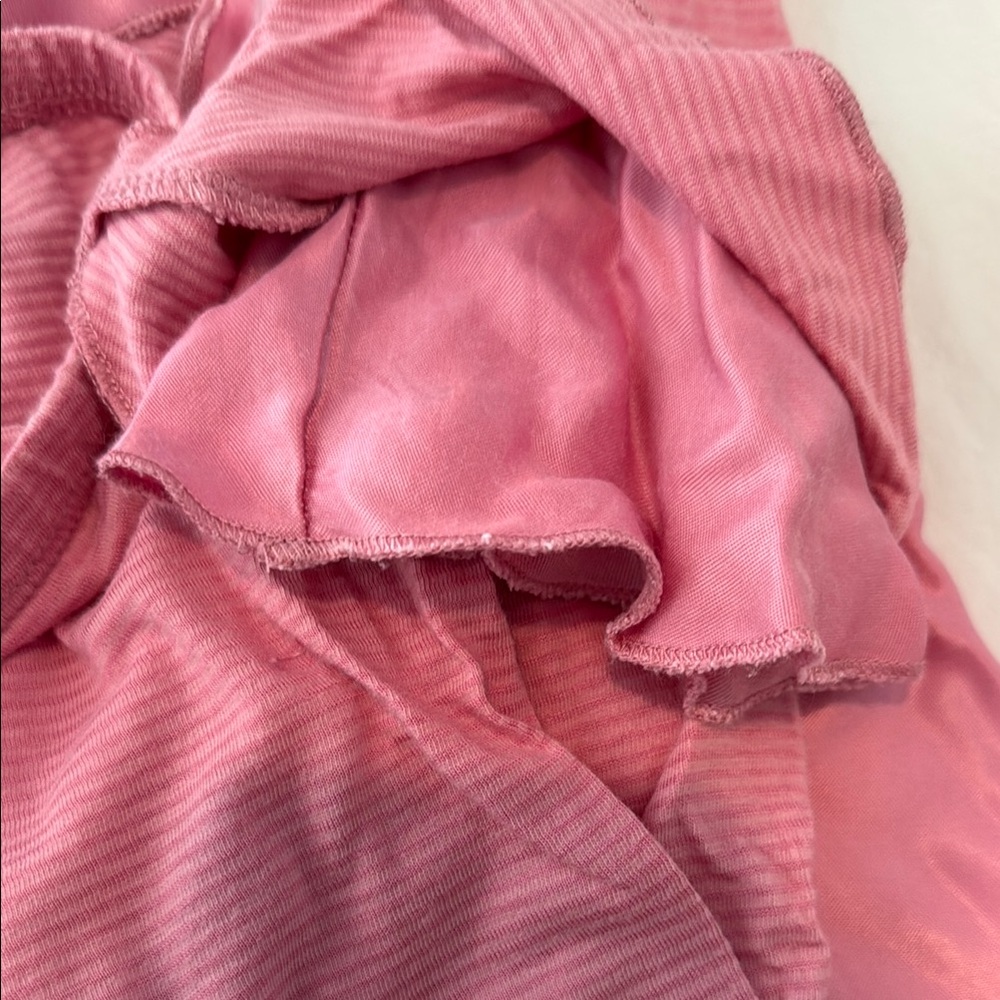 Pink Luna Luna Ruffled Long Sleeve Dress & Pants size 8 years - Picture 5 of 12